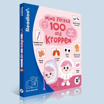 Readioo bok: Mina första 100 ord Kroppen