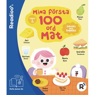 Readioo bok: Mina första 100 ord Mat