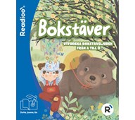 Readioo bok: Bokstäver, utforska bokstavsljuden från A-Ö