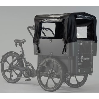 Kapell utan bågar till Cargobike Delight 6 barn