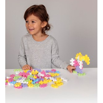 PLUS-PLUS BIG klossar pastell, 600 delar