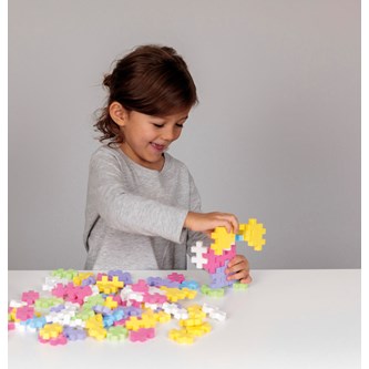 PLUS-PLUS BIG klossar pastell, 600 delar