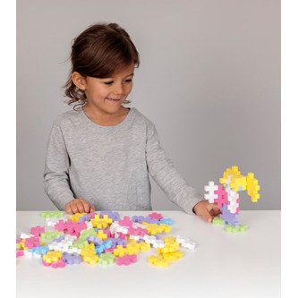 PLUS-PLUS BIG klossar pastell, 600 delar