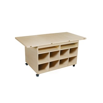 Multibord klarlack utan förvaringslådor