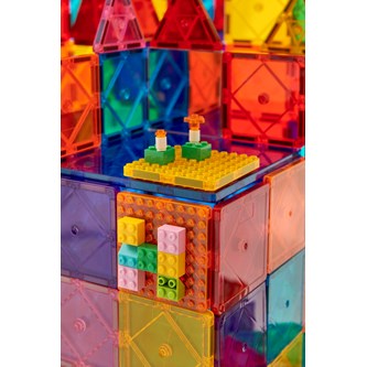 Mag Genius Regnbåge byggbricka 16-pack