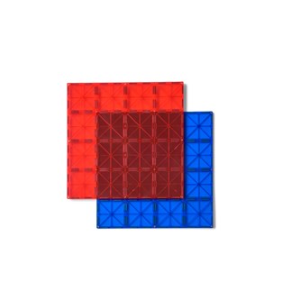 Mag Genius Regnbåge basplatta 2-pack