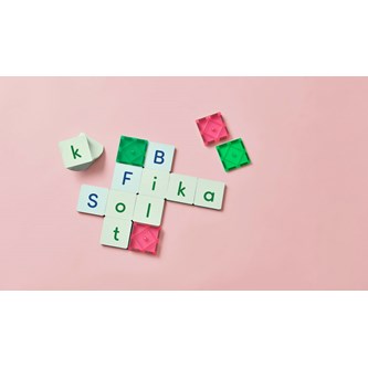 Mag Genius magnetiska bokstäver, gemener 65 delar