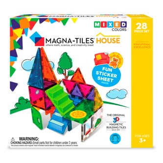 Magna-Tiles Byggnader, 28 delar