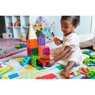 Magna-Tiles Byggnader, 28 delar