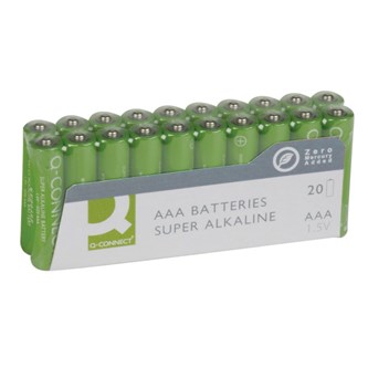 Batteri alkaliskt LR03, 20-pack