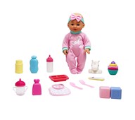 Hård docka Alice med tillbehör