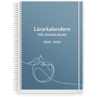 Lärarkalendern för ämneslärare 2025-2026