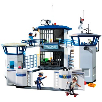 Playmobil polisstation med fängelse