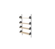 Wille bibliotek vägg trähyllplan 90 cm