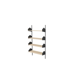 Wille bibliotek vägg trähyllplan 90 cm