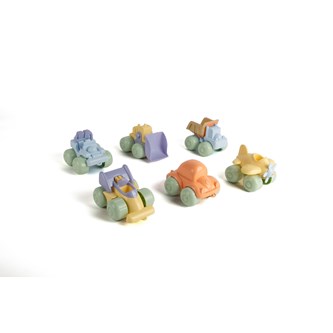 Dantoy Fordon pastell 17 cm, 6-pack