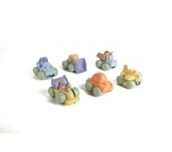 Dantoy Fordon pastell 17 cm, 6-pack