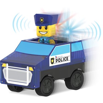 Magna-Tiles Polisstation, 35 delar