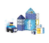 Magna-Tiles Polisstation, 35 delar