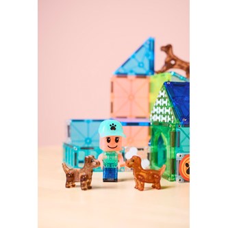 Magna-Tiles Hunddagis, 27 delar