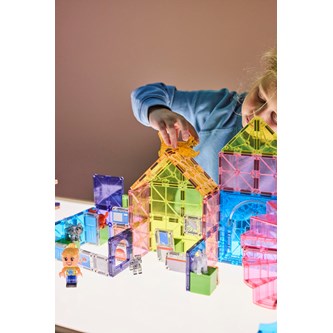 Magna-Tiles Lekhus för djur, 50 delar