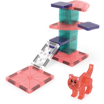 Magna-Tiles Katt-träd, 13 delar