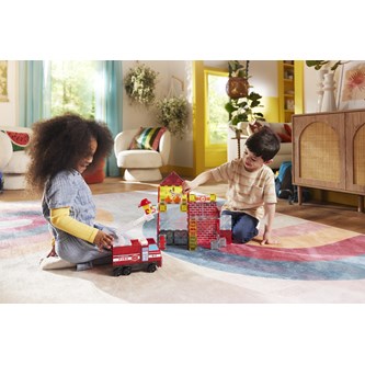 Magna-Tiles Brandstation, 50 delar