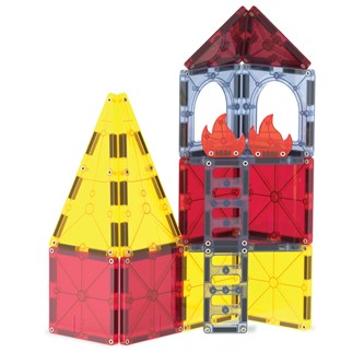 Magna-Tiles Brandbil med figur, 27 delar