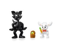 Lille skutt & Vargen figurset, 3 delar