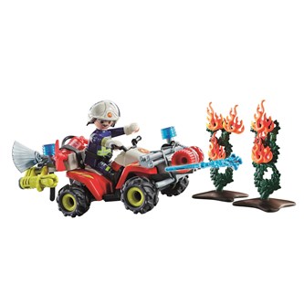 Playmobil Brandkår fyrhjuling