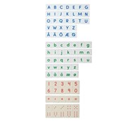 Mag Genius magnetiskt ABC & 123, 190 delar