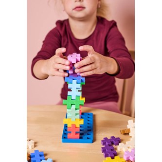 PLUS-PLUS Big färgspektrum, 60 delar