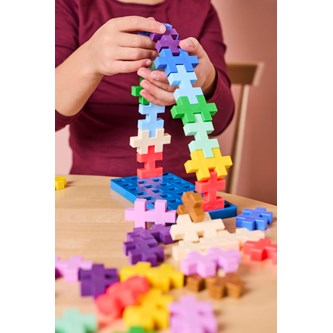 PLUS-PLUS Big färgspektrum, 60 delar