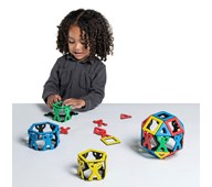 Polydron Magnetiskt Set med figurer, 54 delar