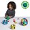 Polydron Magnetiskt Set med figurer, 54 delar