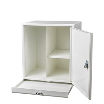 Medicinskåp Novis 1 lucka och utdragbar hylla