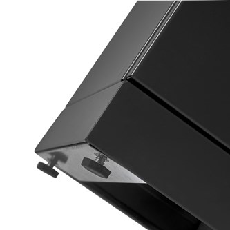 Bica advanced 2-fack avfallssortering lock/öppet inkast 2x65 l