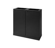 Bica advanced 2-fack avfallssortering öppna inkast 2x95 l