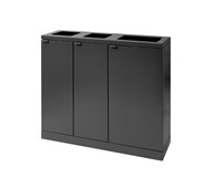 Bica advanced 3-fack avfallssortering öppna inkast 2x65 l och 1x95 l