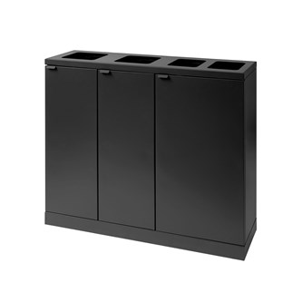 Bica advanced 4-fack avfallssortering öppna inkast 2x65 l och 2x45 l