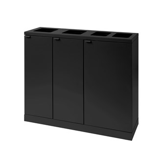 Bica advanced 4-fack avfallssortering öppna inkast 2x65 l och 2x45 l