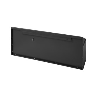 Bica basic 3-fack vägghängd avfallssortering lock/öppna inkast 3x20 l