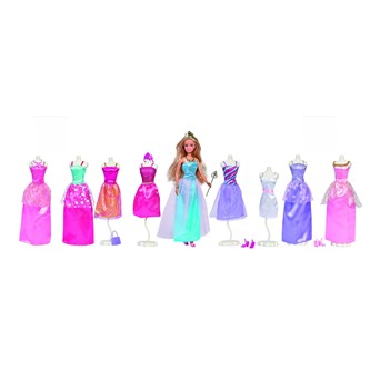 Steffi med klänningar