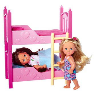 Evi våningsäng med 2 dockor