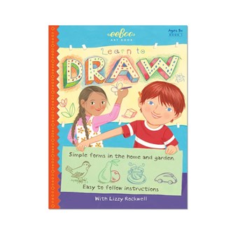 Målarbok Lär dig rita, enkla former