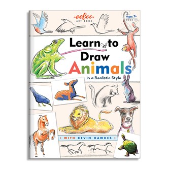 Konstbok Lär dig teckna, djur