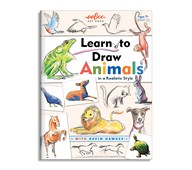 Konstbok Lär dig teckna, djur