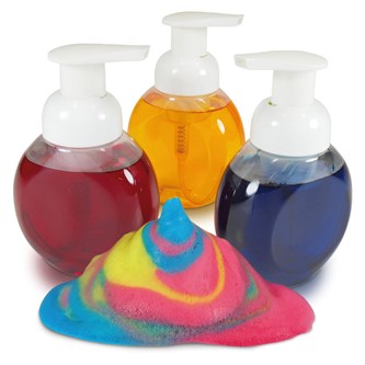 Skumfärgflaskor 3-pack