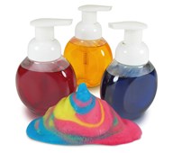 Skumfärgflaskor 3-pack
