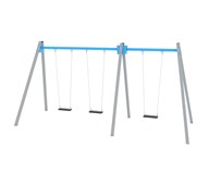 SWING ST0591 hög gungställning med 3 sitsar